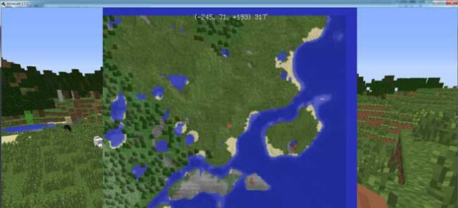 我的世界小地图mod下载图片