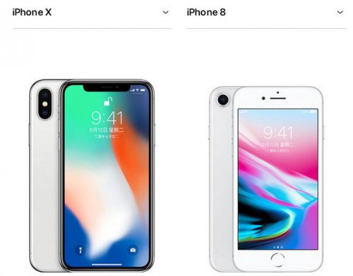 iPhone8和iPhoneX哪个好_iPhone8和iPhoneX