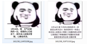 熊猫人记日记表情包无水印完整版