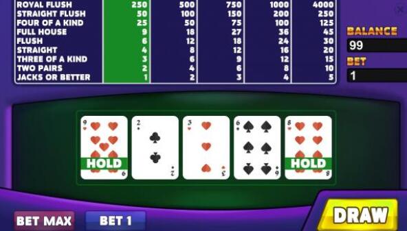 皇家赌场视频扑克免安装中文版下载