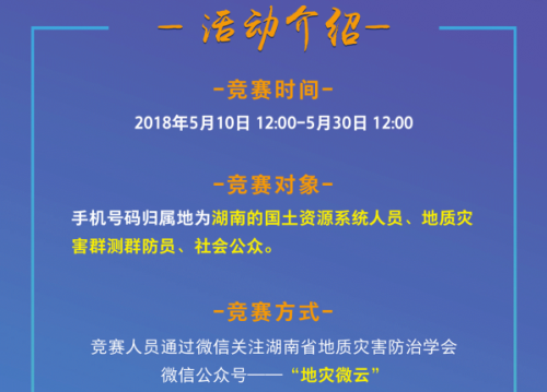 2018湖南省地质灾害防治知识竞赛怎么参加_完整版试题答案合集下载