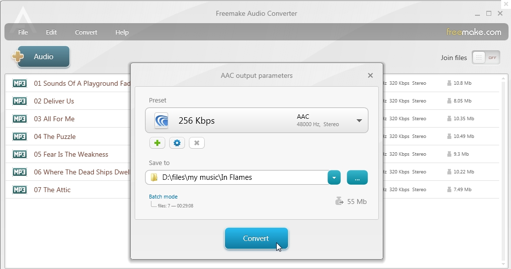 Freemake Audio Converter免费版v1.1
