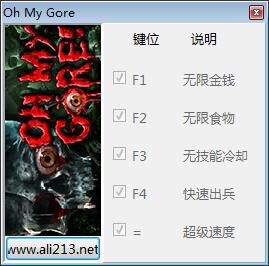 Oh My Gore! v1.0.8B五项修改器