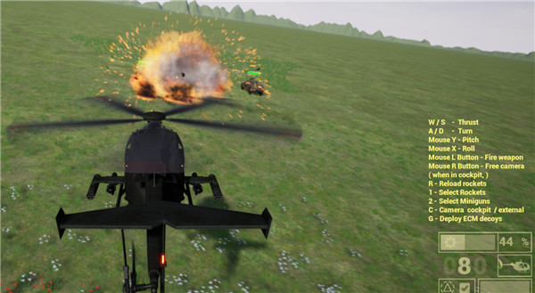 《直升机模拟器2020》英文免安装版